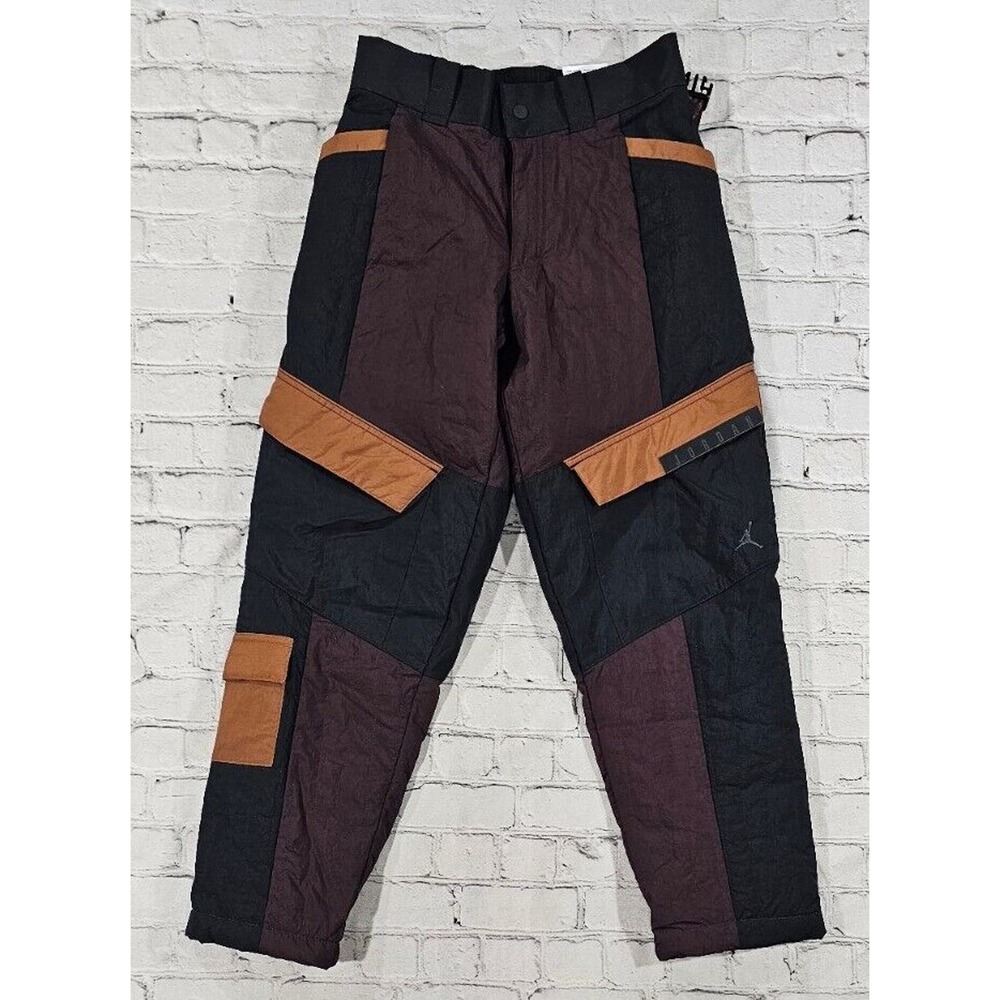 Nike Jordan Brown Cosy Nylon Utility Pants DJ2731-203 WOMENS SIZE SMALL